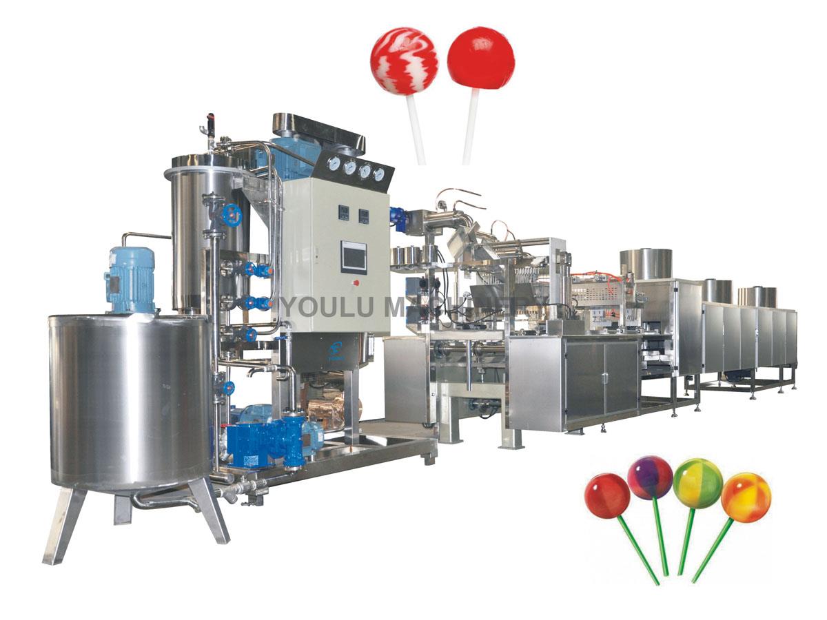 Lollipop Depositing Production Line With Servo System