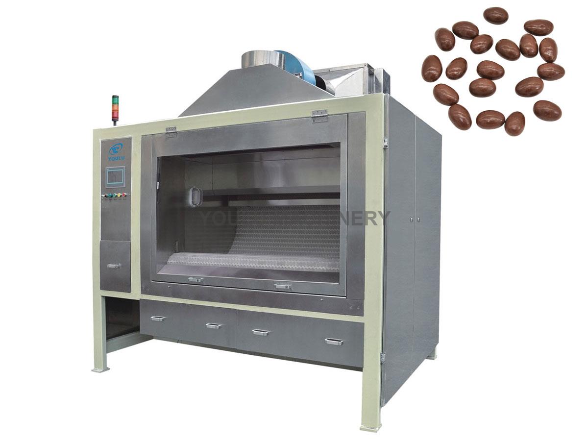 Máquina de recubrimiento de chocolate