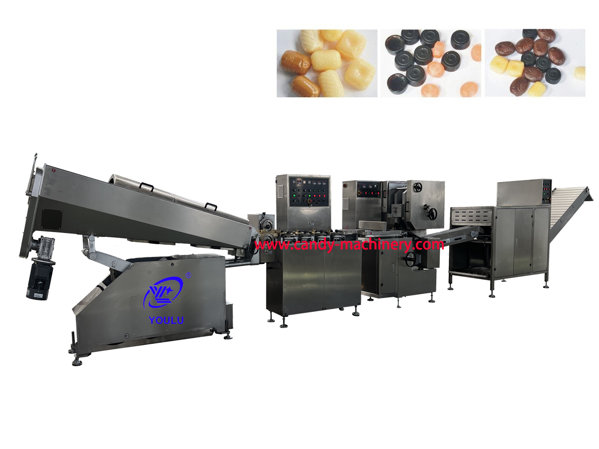 Línea de producción de caramelos duros formadores de matrices